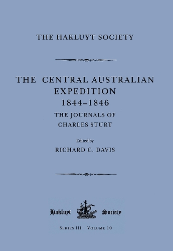 Бумажная книга «The Central Australian Expedition 1844-1846 / The Journals of Charles Sturt», автор Чарльз Стёрт - фото №1