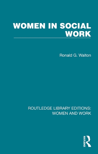 Паперова книга «Women in Social Work», автор Рональд Г. Волтон - фото №1