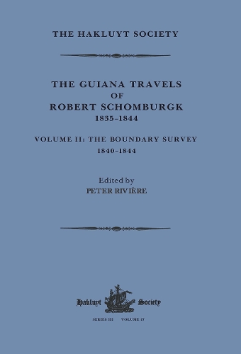 Бумажная книга «The Guiana Travels of Robert Schomburgk Volume II The Boundary Survey, 1840–1844» - фото №1