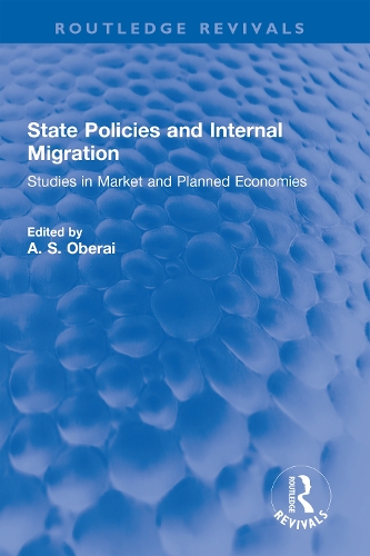 Бумажная книга «State Policies and Internal Migration: Studies in Market and Planned Economies» - фото №1