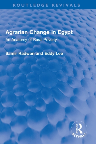 Бумажная книга «Agrarian Change in Egypt: An Anatomy of Rural Poverty», авторов Эдди Ли, Самир Радван - фото №1