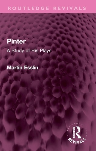 Бумажная книга «Pinter: A Study of His Plays», автор Мартин Эсслин - фото №1