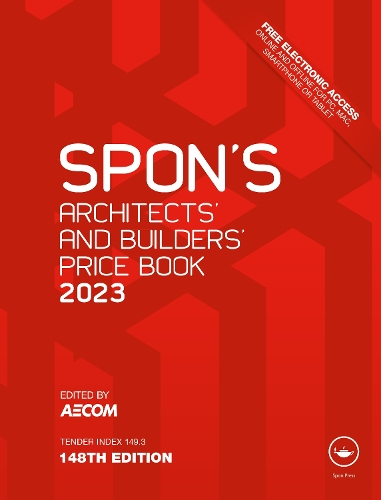 Паперова книга «Spon's Architects' and Builders' Price Book 2023» - фото №1