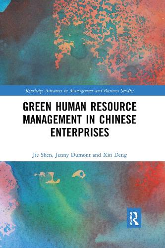 Паперова книга «Green Human Resource Management in Chinese Enterprises», авторів Дженні Дюмон, Цзе Шен, Сінь Ден - фото №1
