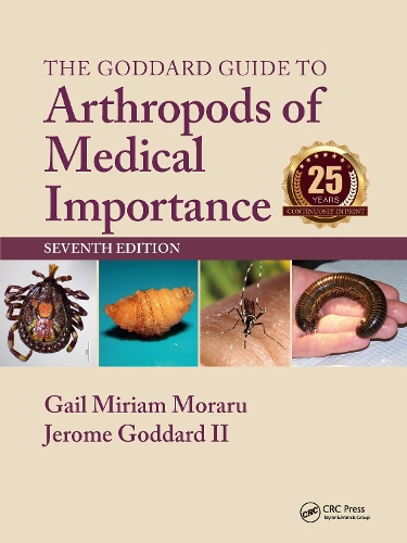Бумажная книга «The Goddard Guide to Arthropods of Medical Importance», авторов Гейл Мириам Морару, Джером Годдард II - фото №1