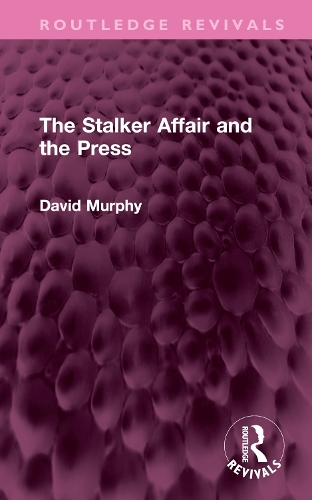 Бумажная книга «The Stalker Affair and the Press», автор Дэвид Мерфи - фото №1