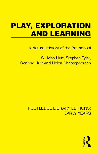 Паперова книга «Play, Exploration and Learning: A Natural History of the Pre-school», авторів Коріна Хатт, Хелен Крістоферсон, С. Джон Хатт, Стівен Тайлер - фото №1
