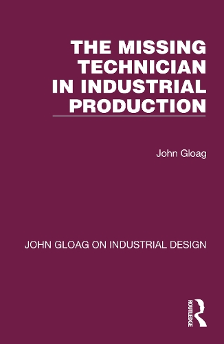Бумажная книга «The Missing Technician in Industrial Production», автор Джон Глоуг - фото №1