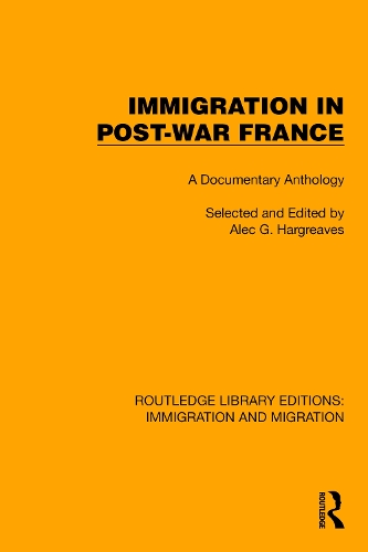 Бумажная книга «Immigration in Post-War France: A Documentary Anthology» - фото №1