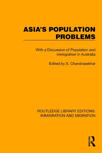 Бумажная книга «Asia's Population Problems: With a Discussion of Population and Immigration in Australia» - фото №1