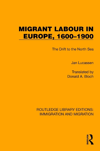 Бумажная книга «Migrant Labour in Europe, 1600–1900: The Drift to the North Sea», автор Ян Лукассен - фото №1
