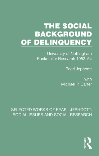 Бумажная книга «The Social Background of Delinquency», автор Перл Джефкот - фото №1