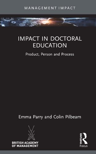 Бумажная книга «Impact in Doctoral Education: Product, Person and Process», авторов Колин Пилбим, Эмма Пэрри - фото №1