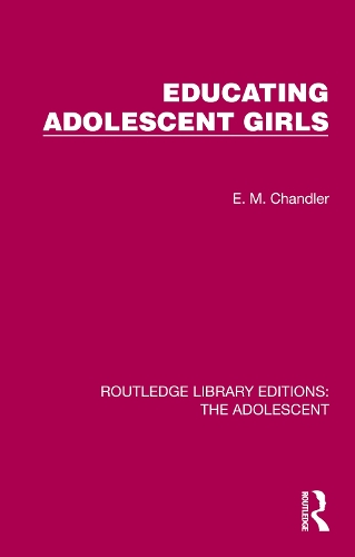 Паперова книга «Educating Adolescent Girls», автор Е. М. Чандлер - фото №1