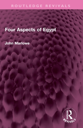 Паперова книга «Four Aspects of Egypt», автор Джон Марлоу - фото №1
