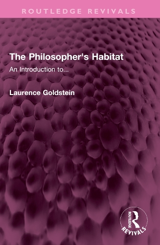 [object Object] «The Philosopher's Habitat: An Introduction to...», автор Лоуренс Гольдштейн - фото №1