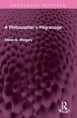 Паперова книга «A Philosopher's Pilgrimage», автор Альбан Ґ. Віджері - фото №1