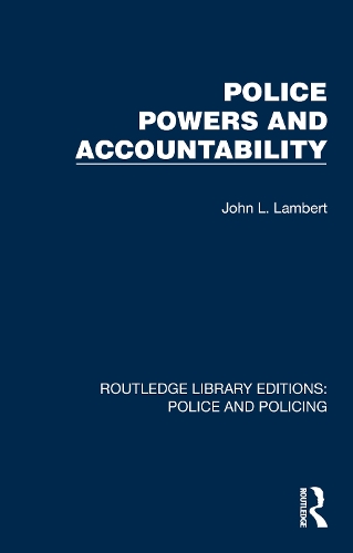 Паперова книга «Police Powers and Accountability» - фото №1