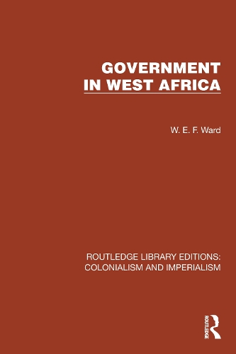 Паперова книга «Government in West Africa», автор В.Е.Ф. Ворд - фото №1
