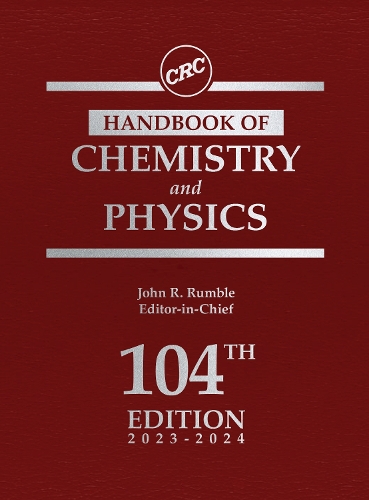 Бумажная книга «CRC Handbook of Chemistry and Physics» - фото №1