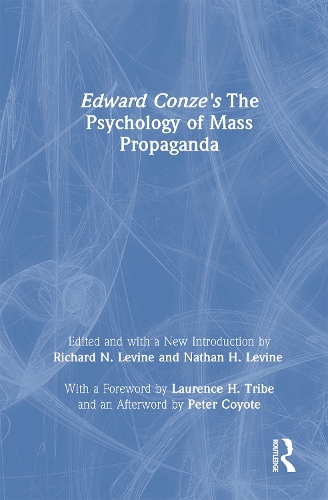 Бумажная книга «Edward Conze's The Psychology of Mass Propaganda» - фото №1