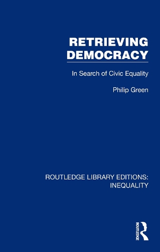 Паперова книга «Retrieving Democracy: In Search of Civic Equality», автор Філіп Грін - фото №1