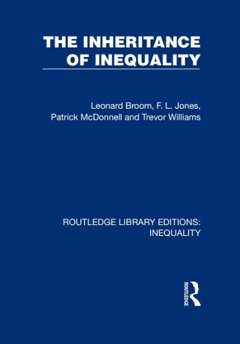 Паперова книга «The Inheritance of Inequality», авторів Ф. Л. Джонс, Леонард Брум, Патрік Макдоннелл, Тревор Вільямс - фото №1