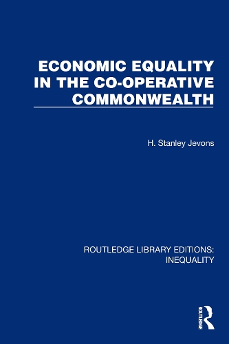 Паперова книга «Economic Equality in the Co-Operative Commonwealth», автор Х. Стенлі Джевонс - фото №1