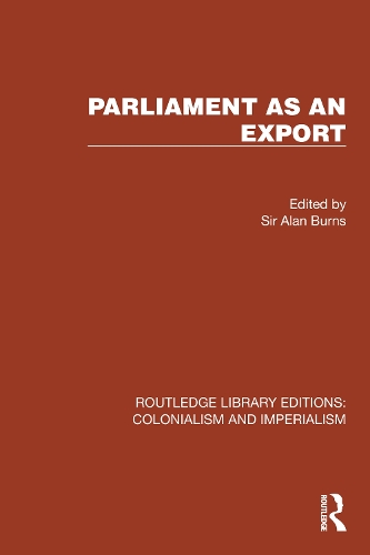 Паперова книга «Parliament as an Export» - фото №1