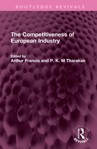 Бумажная книга «The Competitiveness of European Industry» - фото №1