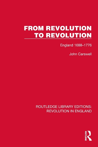 Бумажная книга «From Revolution to Revolution: England 1688–1776» - фото №1