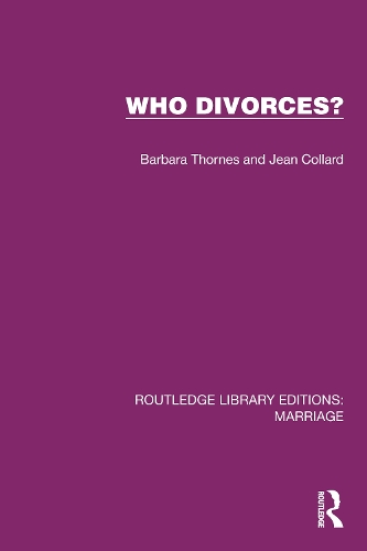Паперова книга «Who Divorces?», авторів Барбара Торнс, Жан Коллар - фото №1