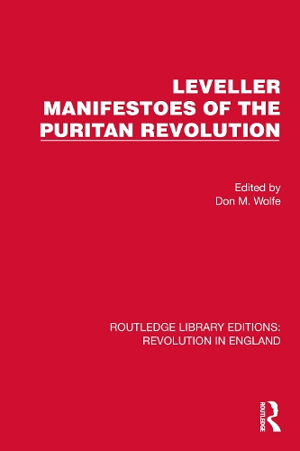 Бумажная книга «Leveller Manifestoes of the Puritan Revolution» - фото №1