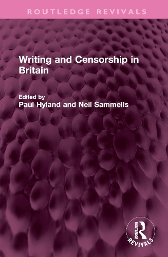 Бумажная книга «Writing and Censorship in Britain» - фото №1