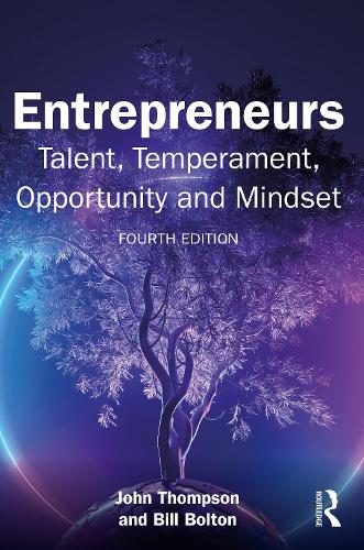 Паперова книга «Entrepreneurs: Talent, Temperament, Opportunity and Mindset», авторів Білл Болтон, Джон Томпсон - фото №1