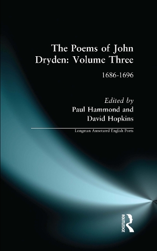 Бумажная книга «The Poems of John Dryden: Volume Three: 1686-1696» - фото №1