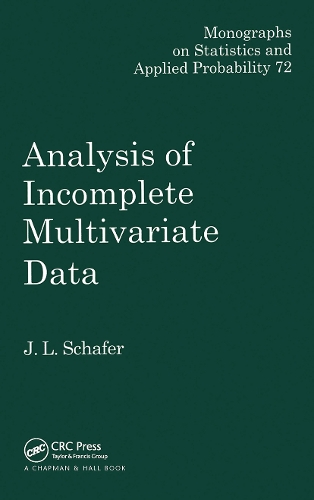 Паперова книга «Analysis of Incomplete Multivariate Data», автор Дж.Л. Шафер - фото №1