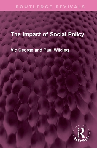Паперова книга «The Impact of Social Policy», авторів Пол Уайлдінг, Віктор Джордж - фото №1