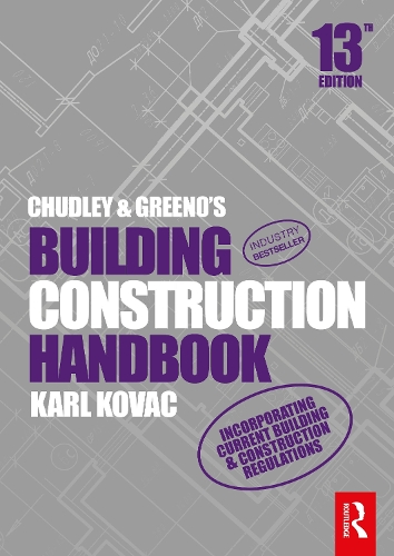 Паперова книга «Chudley and Greeno's Building Construction Handbook», авторів Карл Ковач, Роджер Гріно, Рой Чадлі - фото №1