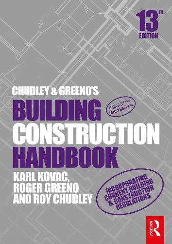 Паперова книга «Chudley and Greeno's Building Construction Handbook», авторів Карл Ковач, Роджер Гріно, Рой Чадлі - фото №1