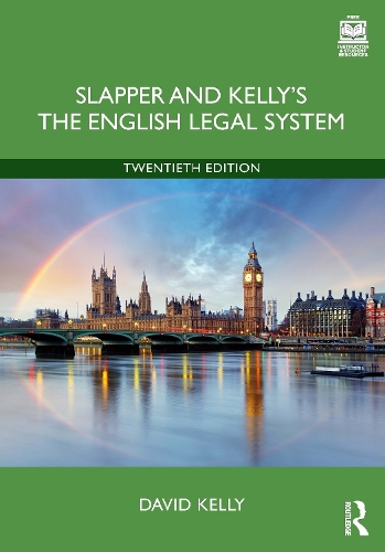 Бумажная книга «Slapper and Kelly's The English Legal System», автор Дэвид Келли - фото №1