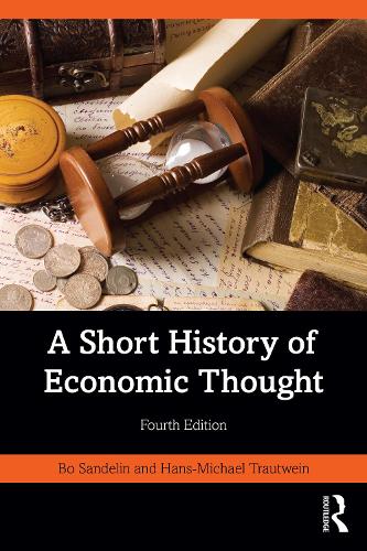 Паперова книга «A Short History of Economic Thought», авторів Бо Санделін, Ганс-Міхаель Траутвайн - фото №1