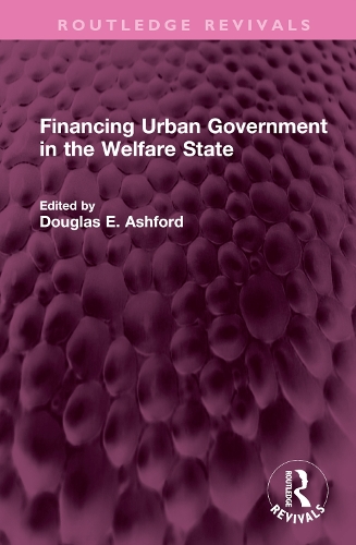 Бумажная книга «Financing Urban Government in the Welfare State» - фото №1