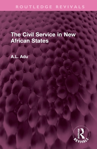 Паперова книга «The Civil Service in New African States» - фото №1