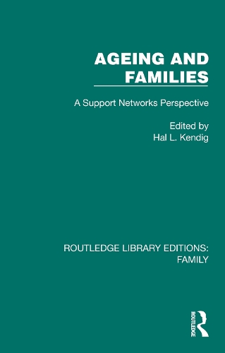 Паперова книга «Ageing and Families: A Support Networks Perspective» - фото №1