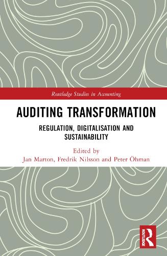 Бумажная книга «Auditing Transformation: Regulation, Digitalisation and Sustainability» - фото №1