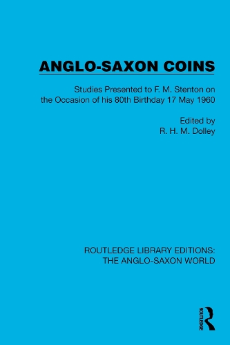 Бумажная книга «Anglo-Saxon Coins: Studies Presented to F.M. Stenton on the Occasion of his 80th Birthday, 17 May 1960» - фото №1