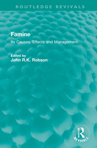 Паперова книга «Famine: Its Causes, Effects and Management» - фото №1