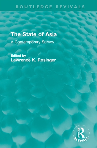 Бумажная книга «The State of Asia: A Contemporary Survey» - фото №1
