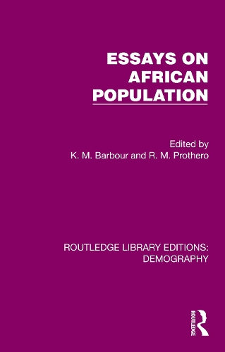 Бумажная книга «Essays on African Population» - фото №1